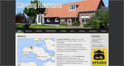 Desktop Screenshot of campinghakehoeve.nl